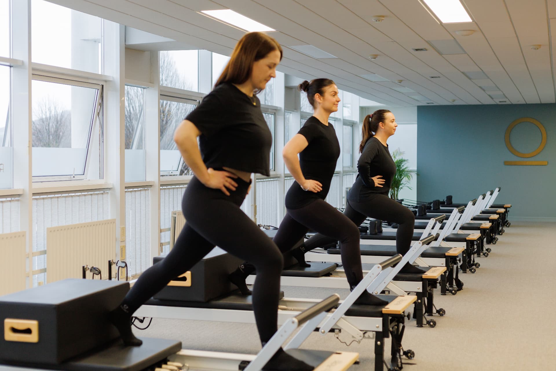 Pilates reformer workout